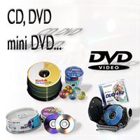 CD, DVD, Clé USB